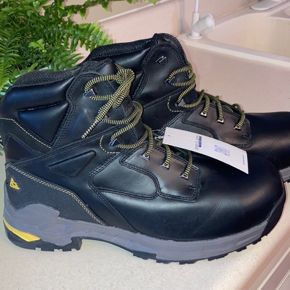 Ace Boots Other - ACE 76747 Burren Black Water-Resistant Composite Toe Non-Slip Work Boot sz 15